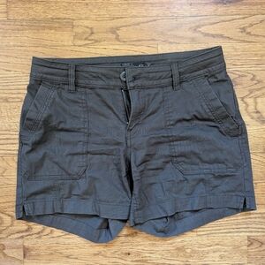 Women's Prana Dark Gray Casual Shorts